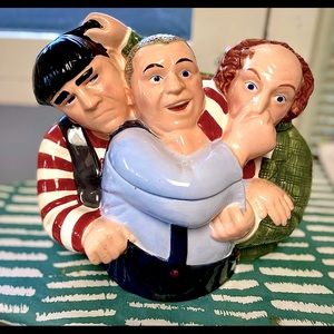 Vintage Three Stooges Cookie Jar
